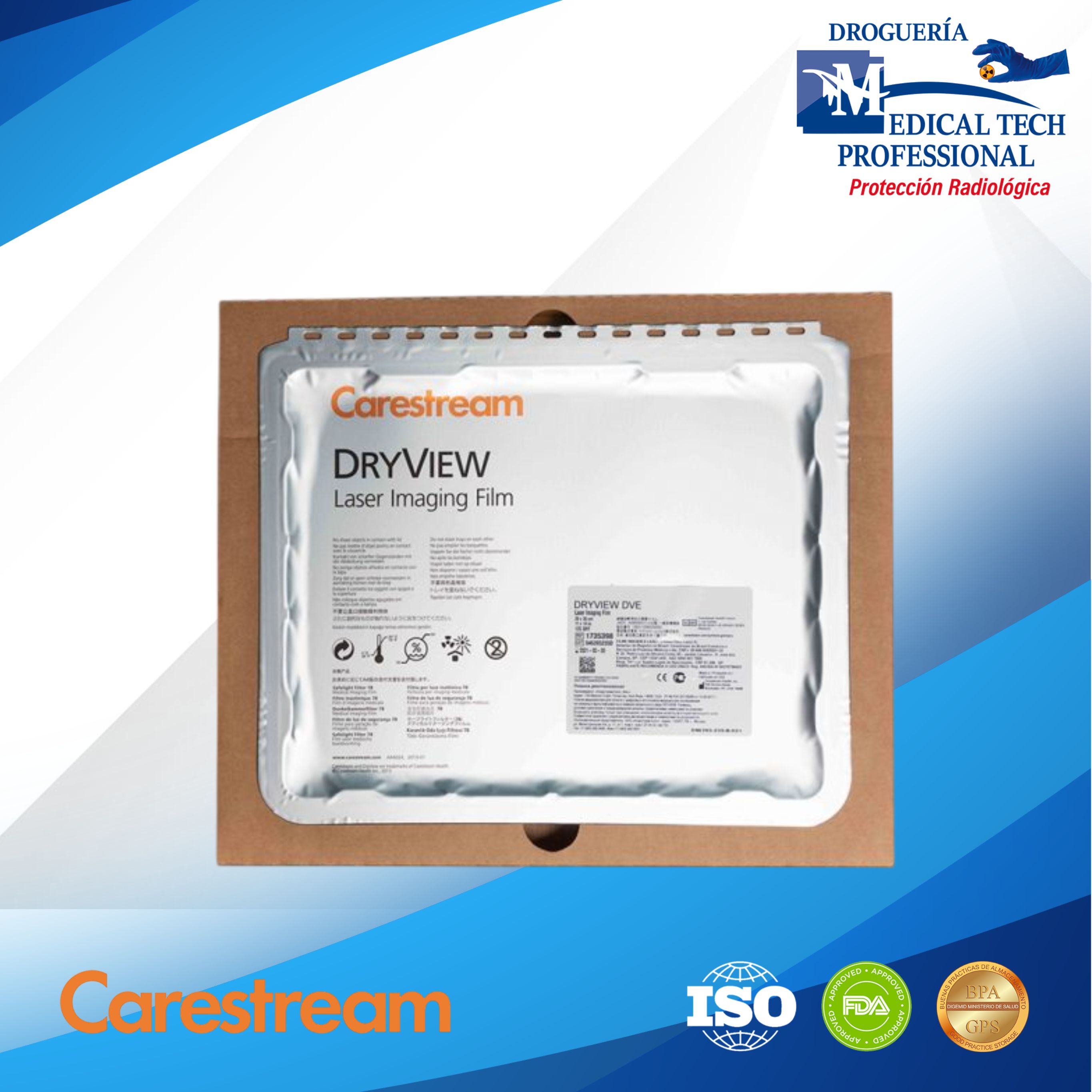 PELÍCULAS RADIOGRÁFICAS DIGITALES CARESTREAM